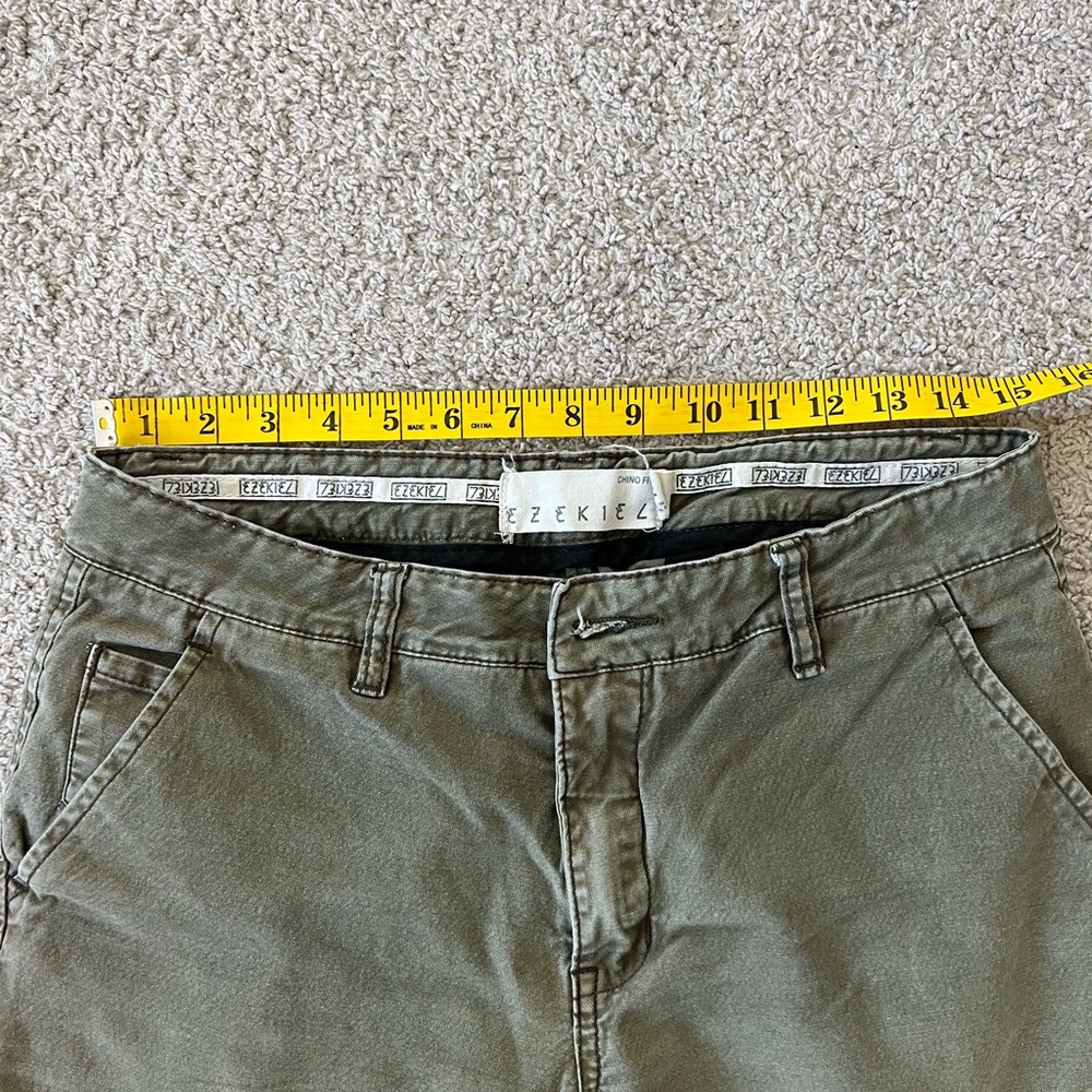 Mens green pants